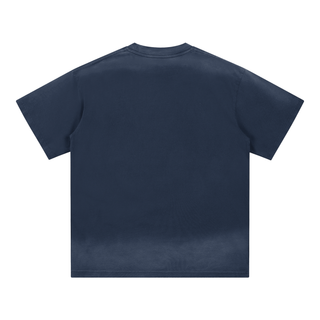Petite Crew Neck Sunfade Edge T-Shirt