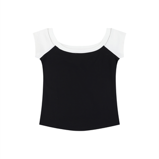 Women's Color Block Raglan Baby T-Shirt