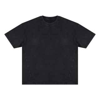 Unisex Vintage Wash Paneling T-Shirt