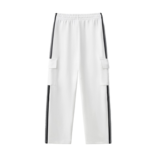 Side Stripe Straight-Leg Pant