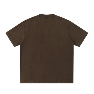 Heavyweight Vintage Washed Frayed T-Shirt