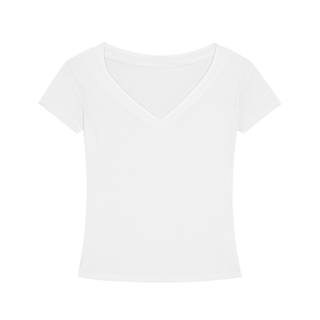 Tencel Slim Fit V-Neck T-Shirt