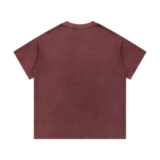 Mineral Wash Waffle Knit T-Shirt