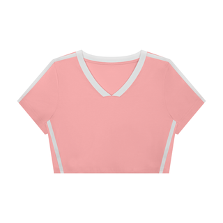 Women’s Slim Fit Color Block T-Shirt