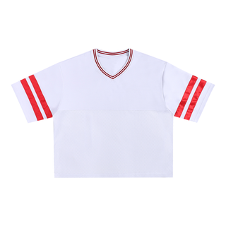 Taped Mesh Boxy T-Shirt