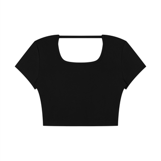 Women's Square Neck Crop T-Shirt