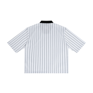 Unisex Pinstripe Collared Soccer Jersey