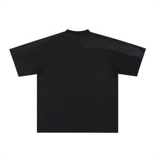 Oversized Mesh V-Neck Soccer Jersey