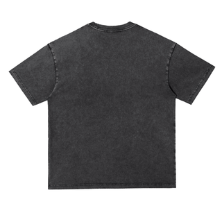 Snow Washed Heavyweight Oversize T-Shirt