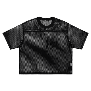 See-through Boxy Net T-Shirt