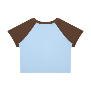 Women’s Raglan Color Block Baby T-Shirt