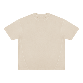 Unisex Vintage Wash Paneling T-Shirt