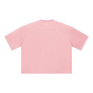 Unisex Boxy Mesh Crewneck T-Shirt