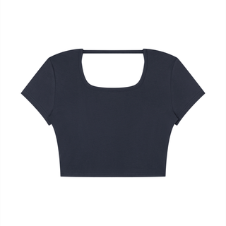 Women's Square Neck Crop T-Shirt