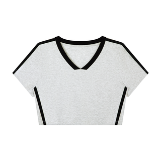 Women’s Slim Fit Color Block T-Shirt