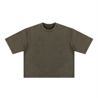 Unisex Heavyweight Mineral Wash Boxy T-Shirt
