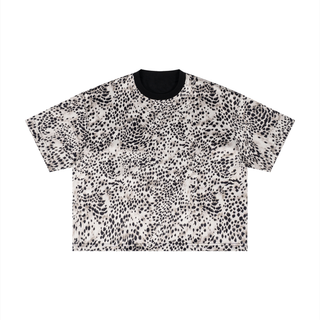 Unisex Leopard Print Boxy T-Shirt