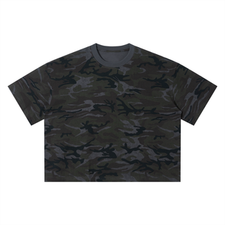 Unisex Camo Boxy T-Shirt