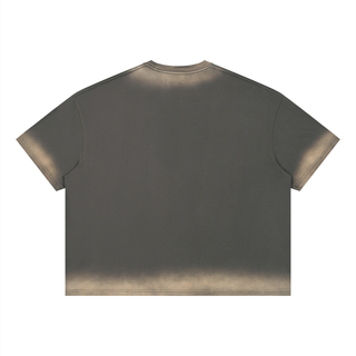Unisex Boxy Sunfade Vintage Wash T-Shirt