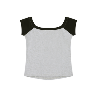 Women's Color Block Raglan Baby T-Shirt