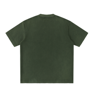 Heavyweight Vintage Washed Frayed T-Shirt