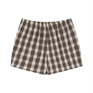 Plaid Lounge Short