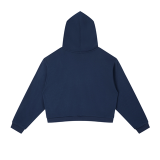 Side Stripe Cropped Hoodie