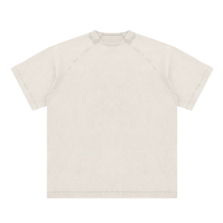 Vintage Washed Raglan Cotton T-Shirt