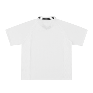 Striped V-Neck Soccer Jersey