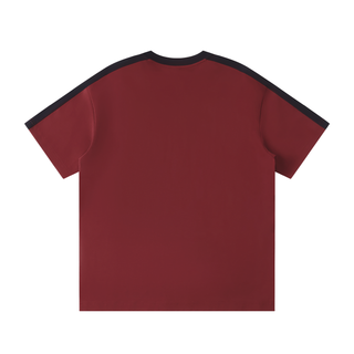 Unisex Colorblock Striped T-Shirt