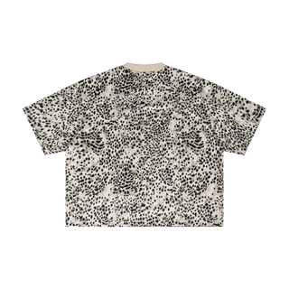 Unisex Leopard Print Boxy T-Shirt