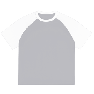 Color-Blocked Raglan Sleeve T-Shirt