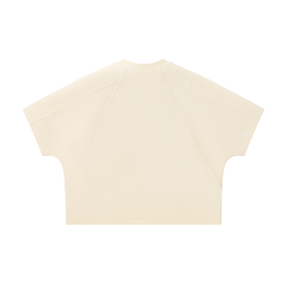 Unisex Boxy Tonal Paneling T-Shirt