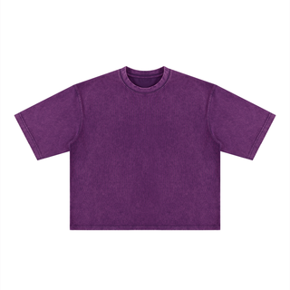 Unisex Heavyweight Mineral Wash Boxy T-Shirt