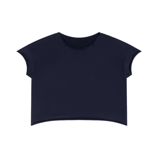Unisex Heavyweight Boxy Raw Edge T-Shirt