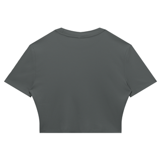 Women's Slim Ribbed Crop T-Shirt