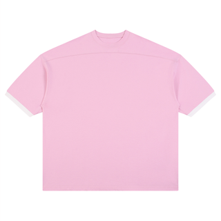 Unisex Color Block Drop Shoulder T-Shirt