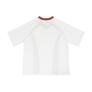 Unisex Color Block V-Neck T-Shirt
