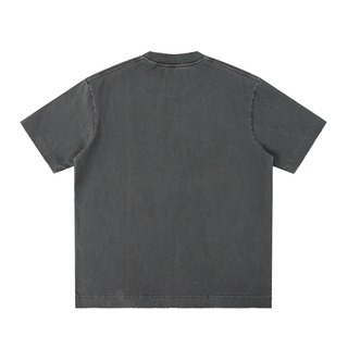 Heavyweight Vintage Washed Frayed T-Shirt