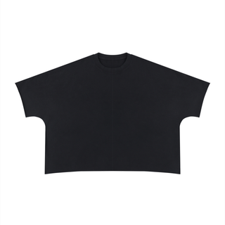 Unisex Heavyweight Boxy Raw Edge T-Shirt
