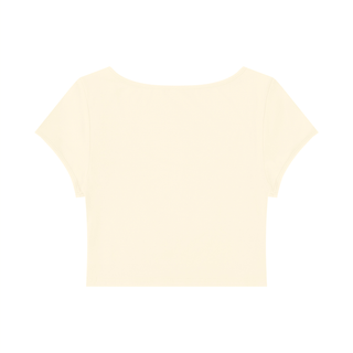 Women's Slim Cap Sleeve Crop T-Shirt