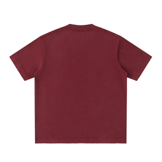 Heavyweight Vintage Washed Frayed T-Shirt