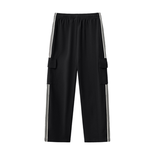 Side Stripe Straight-Leg Pant