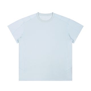 Unisex Contrast Stitch  Regular Fit T-Shirt
