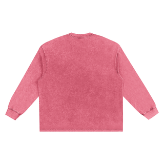 Snow Washed Frayed Edge T-Shirt