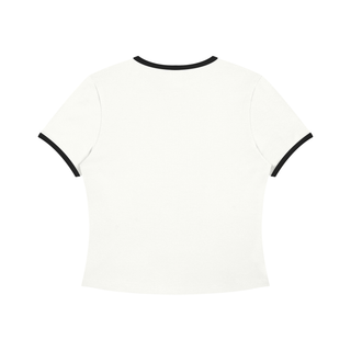 Women’s Color Block Crop T-Shirt