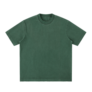Heavyweight Vintage Washed Frayed T-Shirt