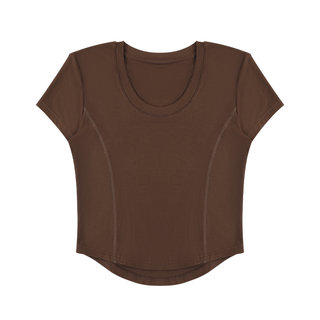 Women's Paneled Crop T-Shirt