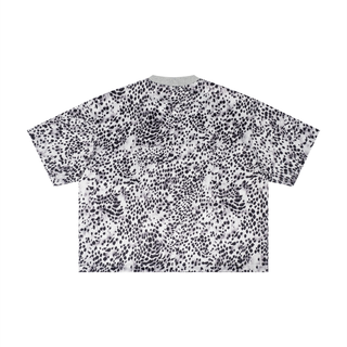 Unisex Leopard Print Boxy T-Shirt