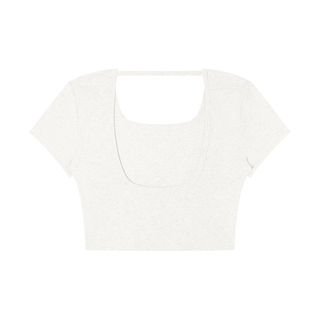 Women's Square Neck Crop T-Shirt
